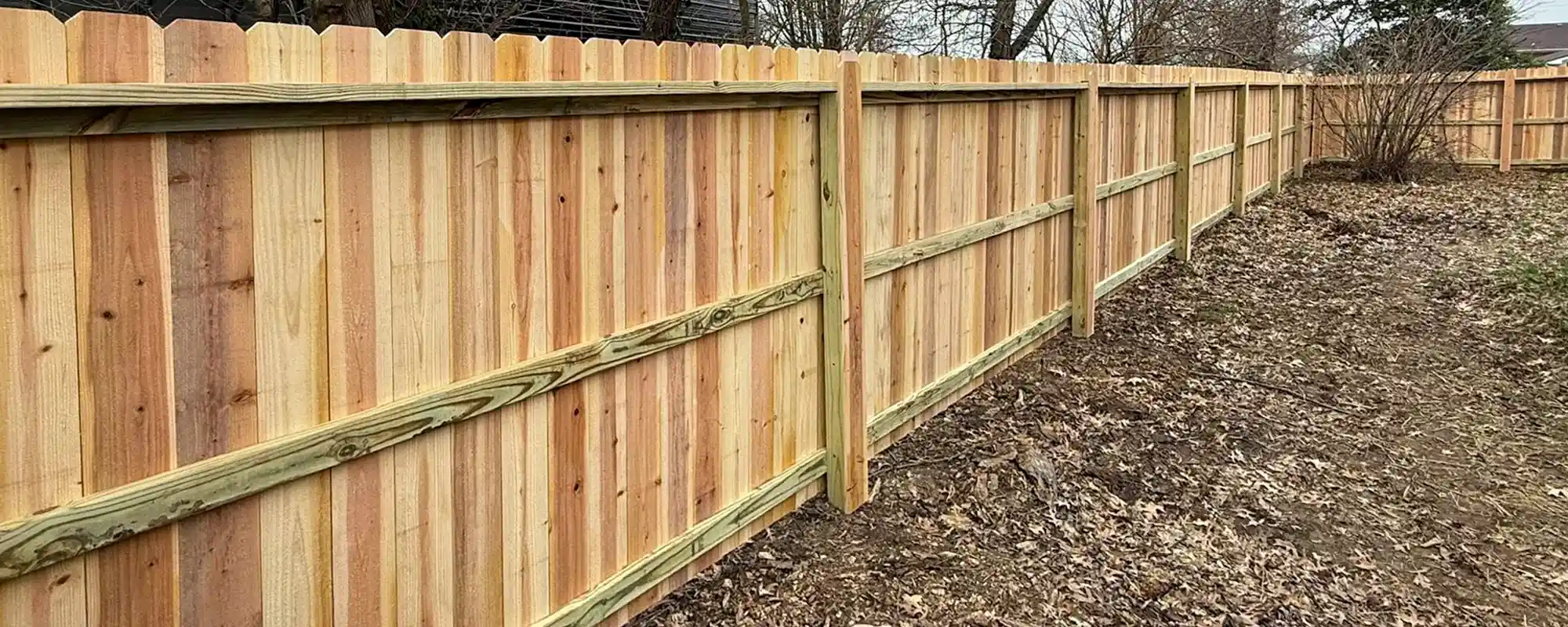 Decorative fence installed by Central Kentucky Fencing & Painting