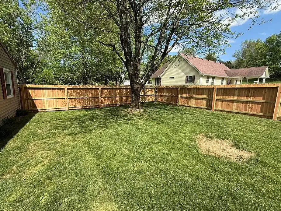 Privacy Fence Example in Lexington, Kentucky